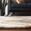 Tapis ikat en laine crocheté à la main Neueranven-24290467