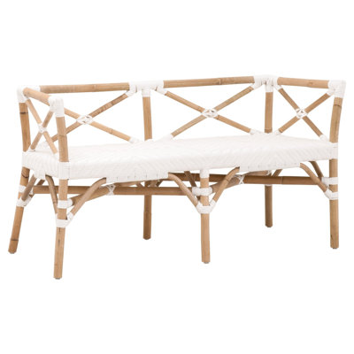 Cafferkey Wicker Bench