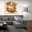  «Gastronomie» par Silvia Vassileva, art mural en verre acrylique, 36 po x 36 po-991550730