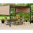 10 pi. L 10 pi. D Pavillon de jardin en métal