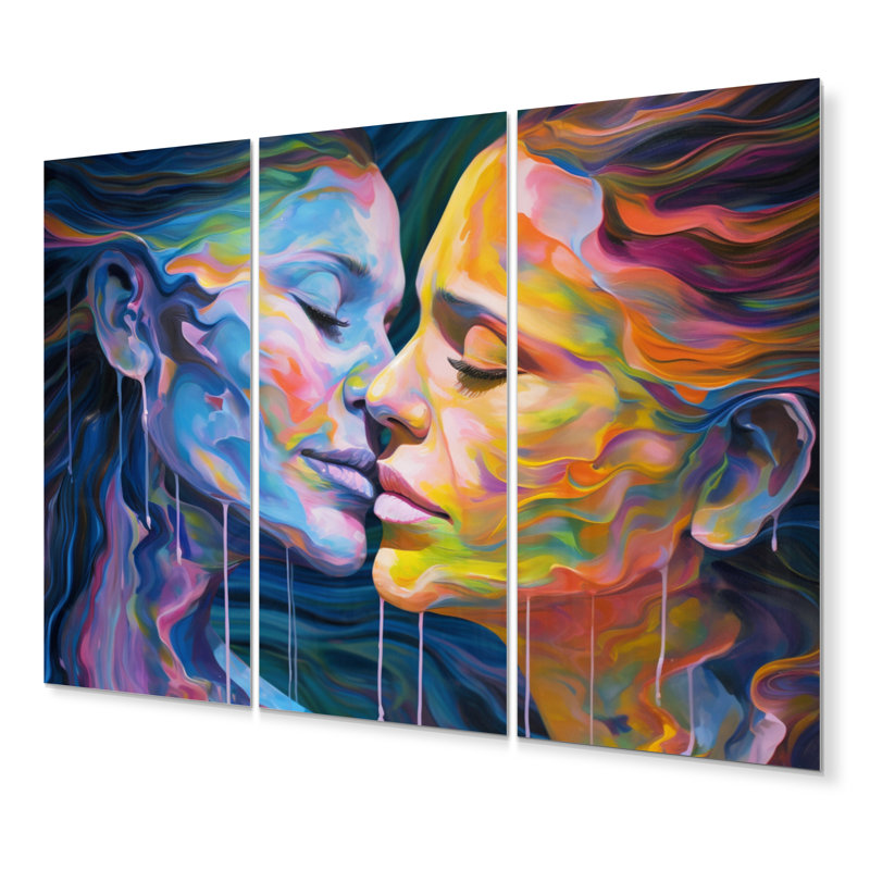 Ensemble de 3 décorations murales en métal