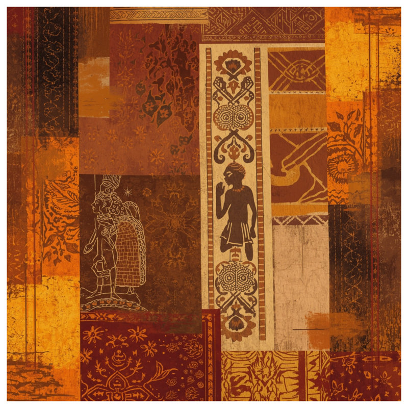 Coussins décoratifs à patchwork, 14 x 14 inches