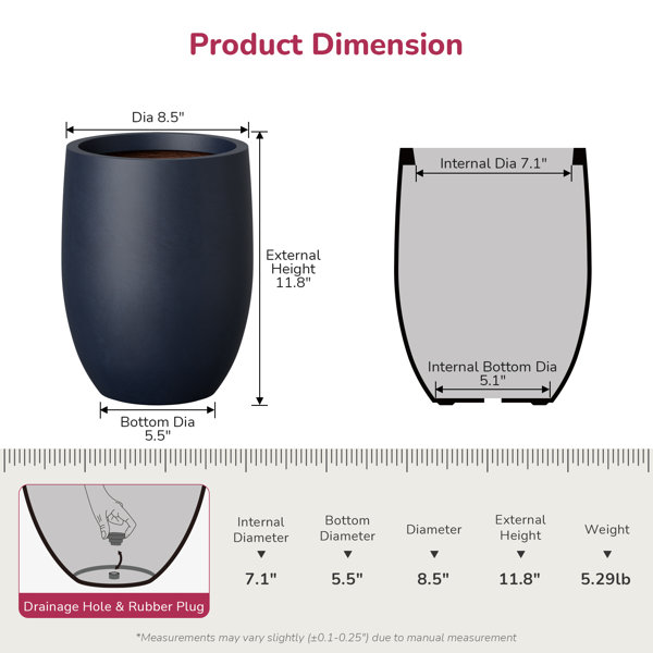 Dimensions du produit