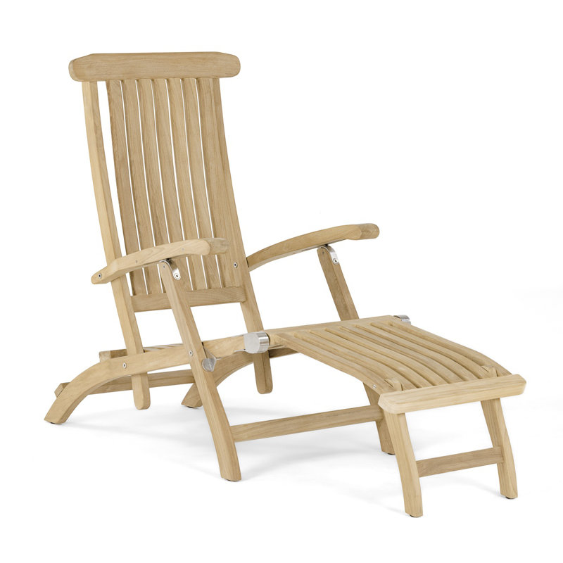 Westminster Teak Outdoor Chaise Lounge