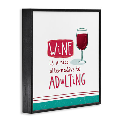 Drôle de vin, estampe numérique par Courtney Morgenstern