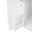 Meuble-lavabo 48 po avec lavabo en résine, portes à fermeture douce, cadre de porte et 6 tiroirs