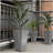 Set of 3 Tall Planters,Plastic Flower Pots-129086855