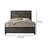 Erica Bed, Wood Finish, Panel Style Headboard-100547195-100640758-100547199