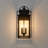 2-light Outdoor Wall Lantern with Clear Glass