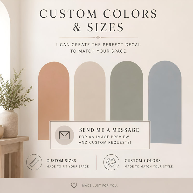 Wall Decals, 33" W x 45" H