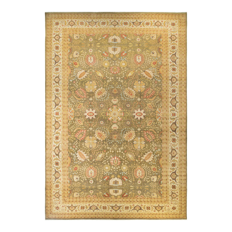 Classic One-of-a-Kind 12' 0" X 18' 2" Hand Knotted Area Rug