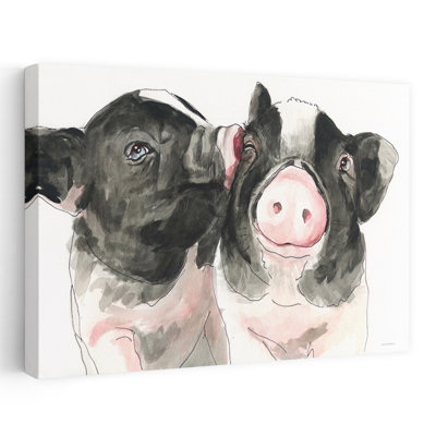 Porcelet bisous, art contemporain