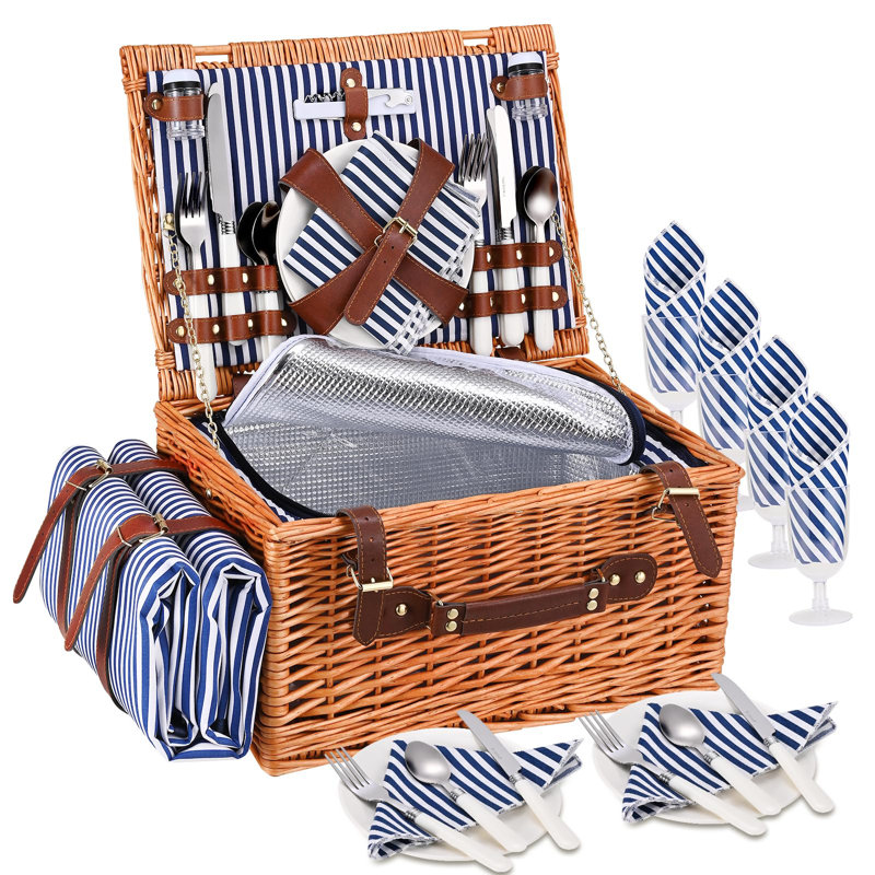 Wicker Picnic Basket