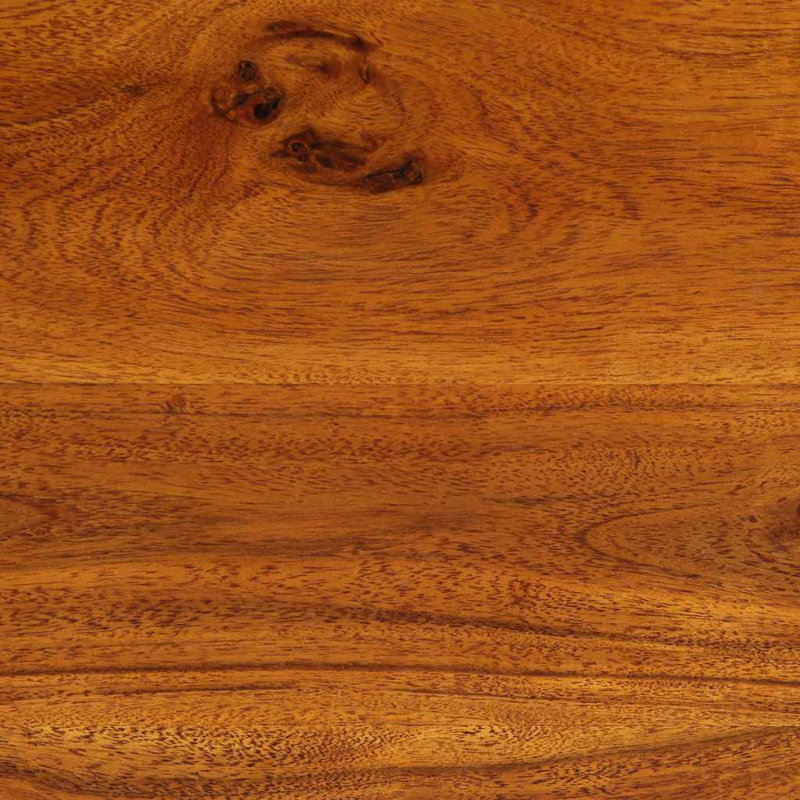  Console en bois d'acacia massif brun miel 43,3 po x 13,8 po x 29,5 po