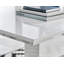 Alezzo Modern High Gloss Extendable Dining Table Set with 8 Luxury Velvet Dining Chairs-86715230-119879701