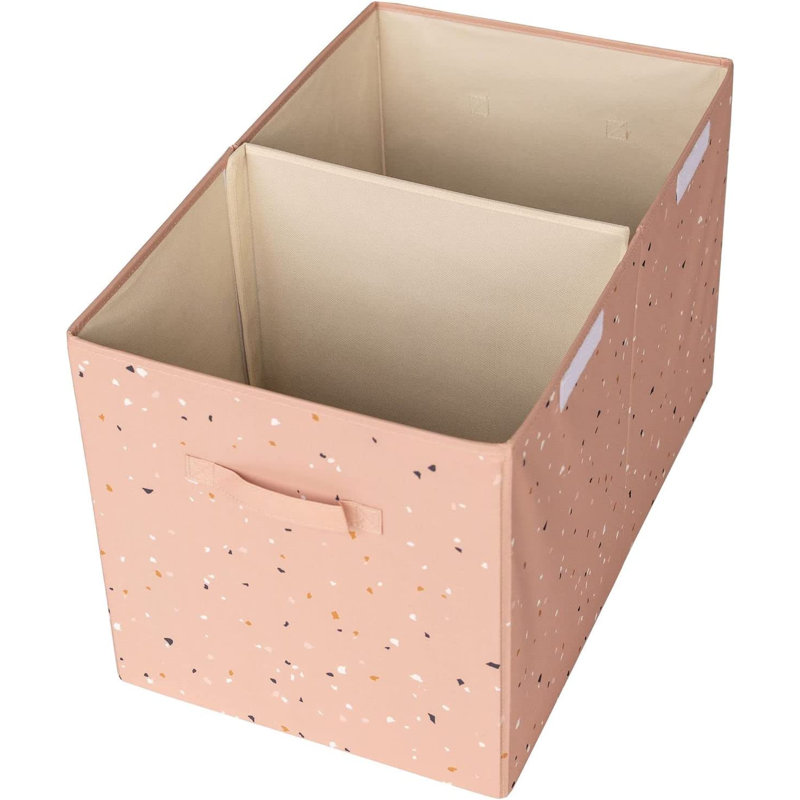 Clay Terrazzo Extra Large Recycled Fabric Toy Chest