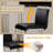 Mikale Upholstered Counter Stool with Metal Frame-334064589-334064588