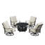Italy Outdoor 5 - Piece Conversation Set