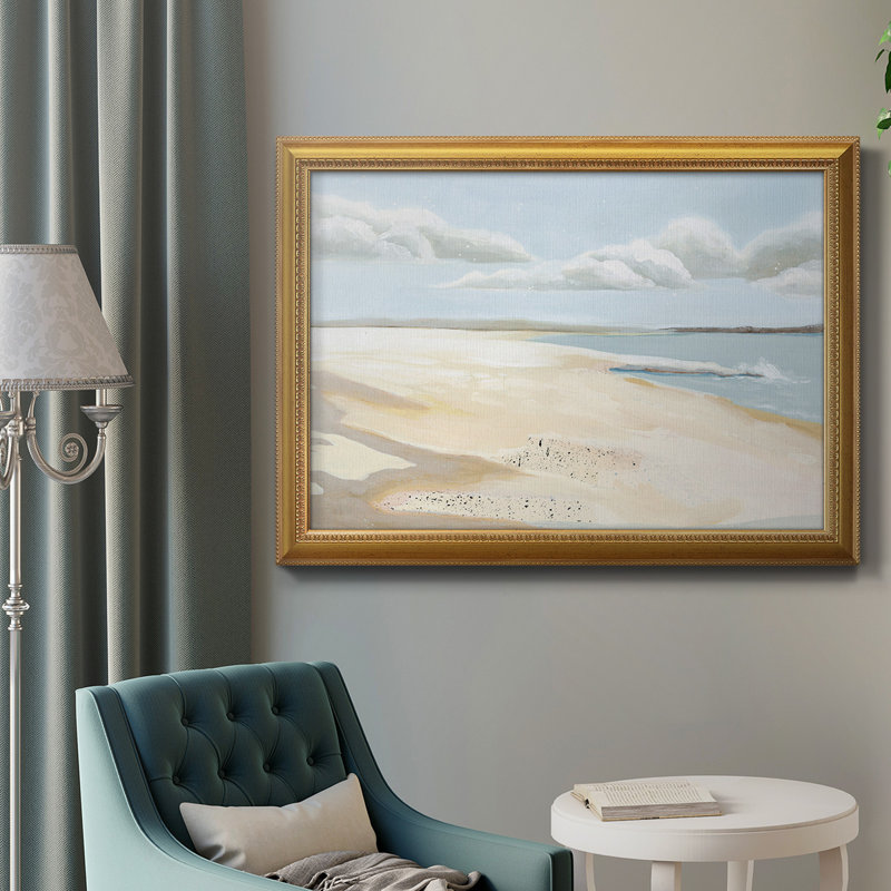 Toile de qualité supérieure Sandy Getaway II, prête à être accrochée, H 24 po x l 60 po x P 1,5 po