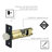 2-Way Replacement Entry Latch-85214983