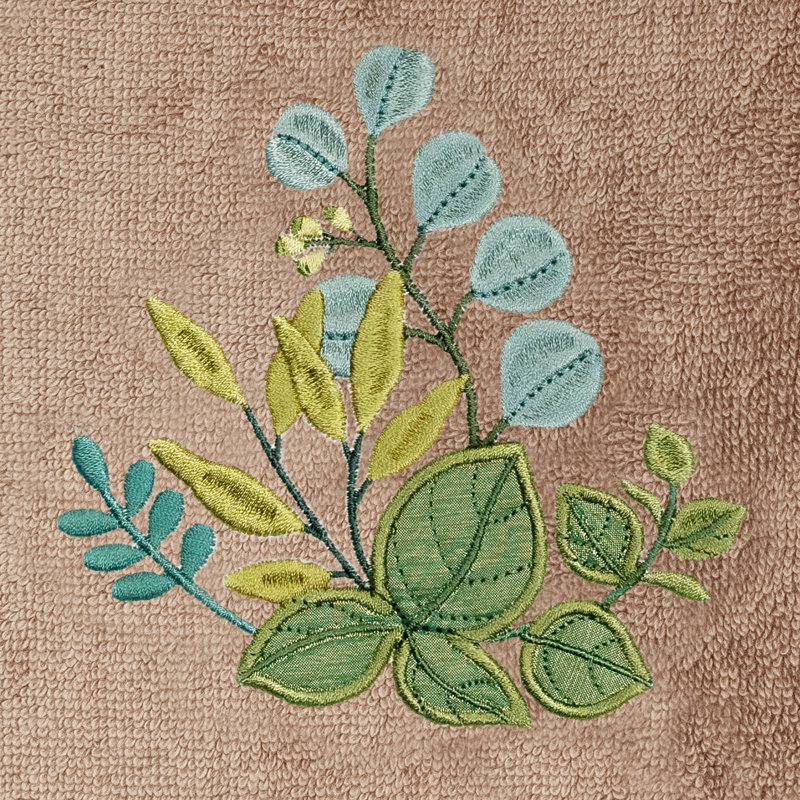 Ensemble de serviettes 3 pièces Botanica, Brun