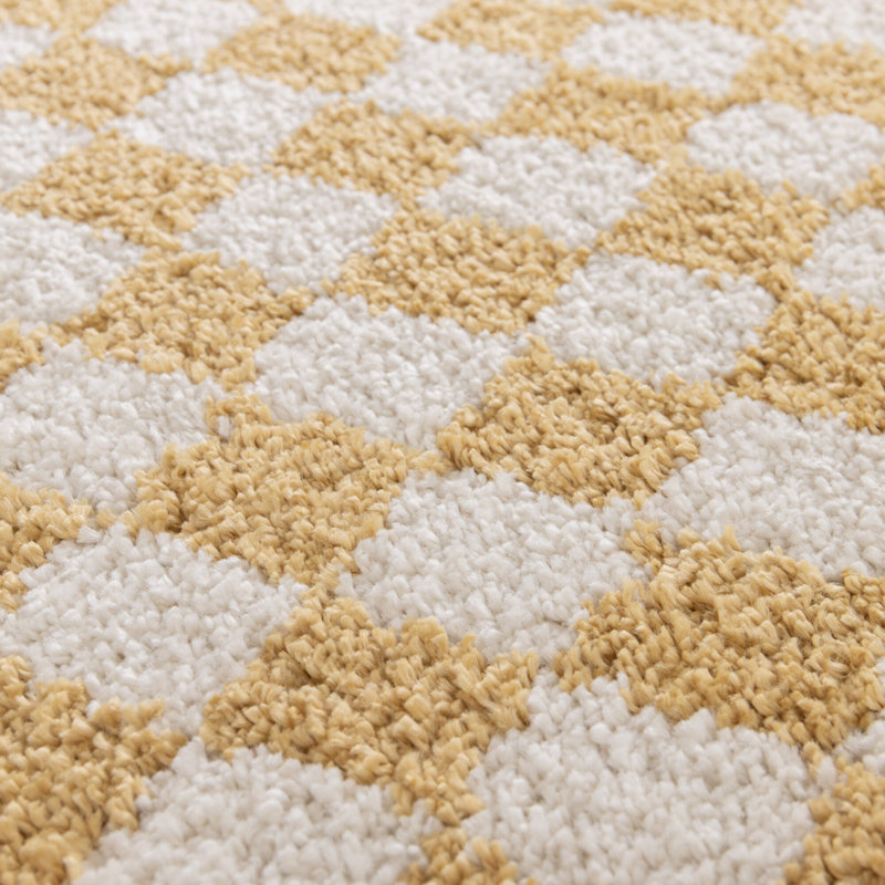Rockeem Geometric Shapes Shag Area Rug, Rectangle 120 x 170cm