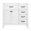 Armoire de salle de bain avec tiroirs Dancy sans lavabo, base d'armoire seulement-1874448991-1874448989