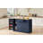 Modern Farmhouse 53-Inch Kitchen Island With Drawers, Trash Can Storage, Navy Blue | Gift Idea-502816365