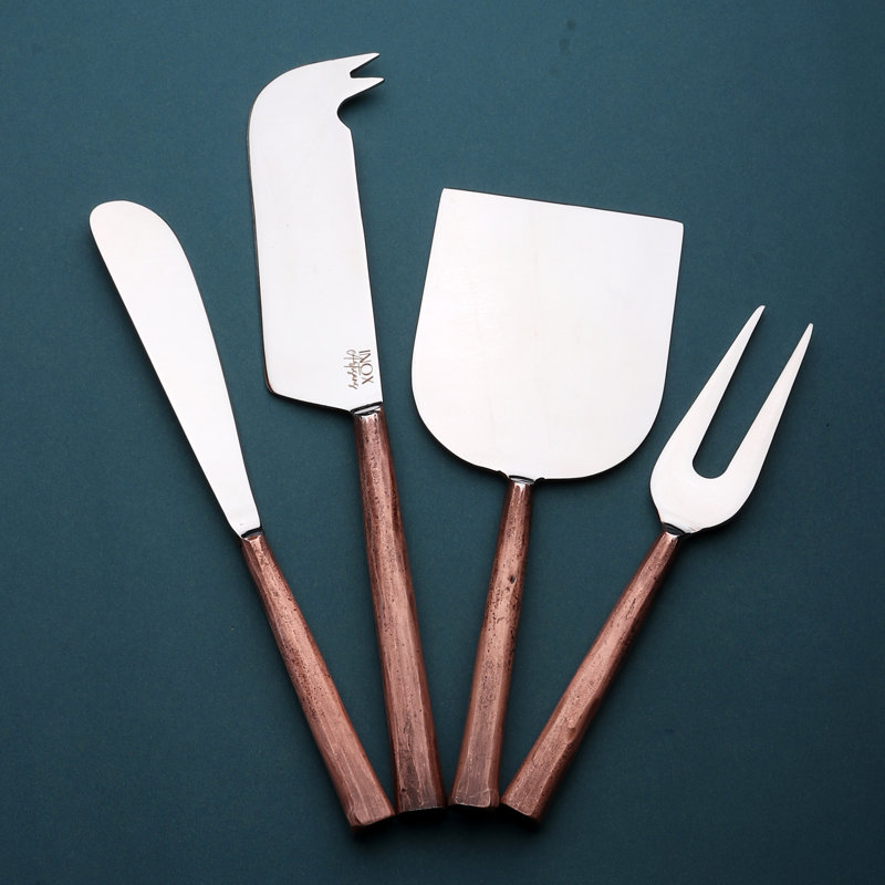Couteaux à fromage INox Artisans Sundance, 4 pièces Ensemble