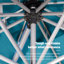 Justhin 3.3m Square Cantilever Umbrella With Base-179493649