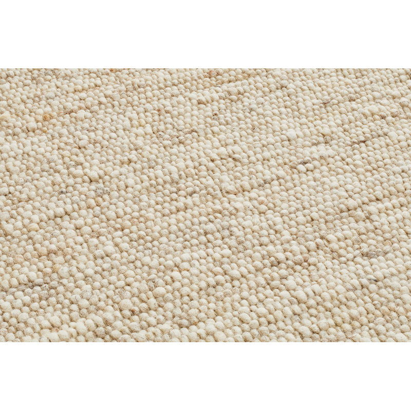 Areeza Solid Colour Hand Woven Flatweave Area Rug, Rectangular 70 x 130cm