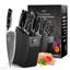 Nanfang Brothers Damascus Steel Knife Block Set