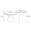 Dallastown Pedestal Coffee Table-691283511