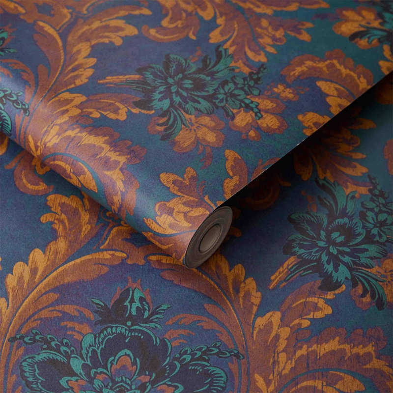 Amarantha 9.84' L x 70.8" W Wallpaper Roll