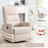 Manual Recliner Chair With Rocker And Swivel In Fabric For Living Room-274270110