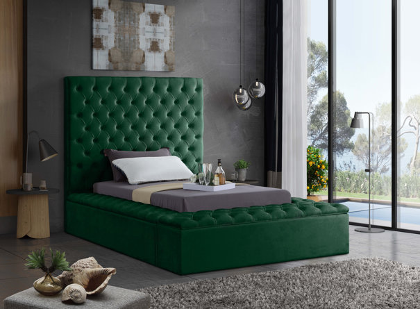 Johnnay Upholstered Platform Storage Bed