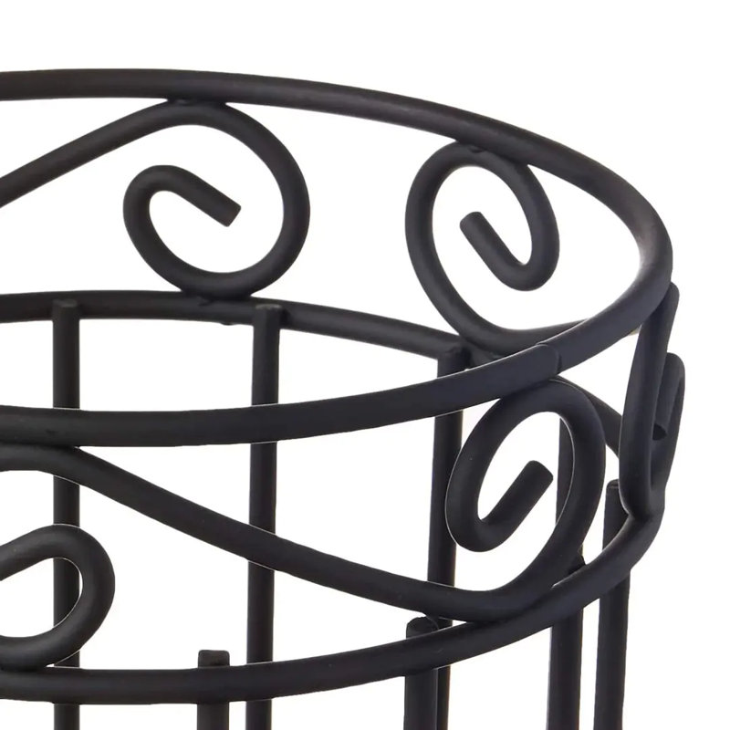Grand pot à ustensiles Scroll Pantryware, L 6 po x l 6 po x H 6,75 po