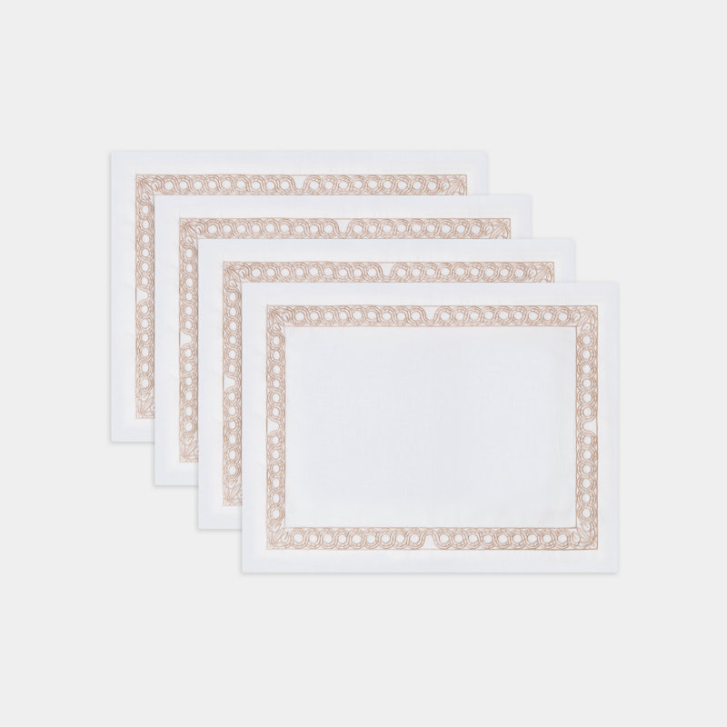 Anatolia Scroll Embroidered Placemat