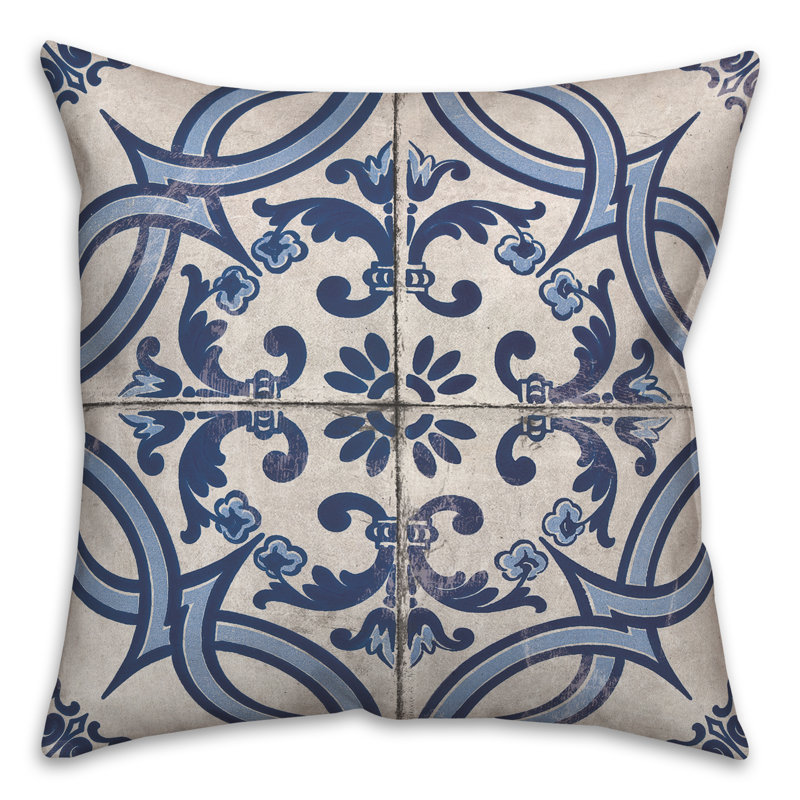 Housse et insert de coussin carré Tile