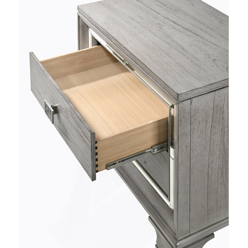 Table de chevet 2 tiroirs Contemporary