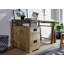 Railway Solid Wood Writing Desk