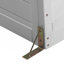 Cadre froid en bois 78 po avec 4 lanterneaux indépendants et 2 tablettes centrales pliantes, serre extérieure-129502942