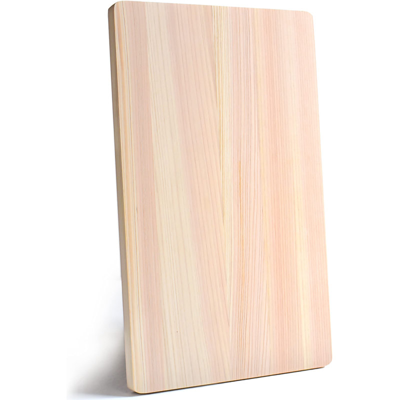 Cutting Board - Medium- Natural Cypress Wood Cutting Board, Kitchen Chopping Board, High Durability(15.35×8.66×0.59 Inch) (Medium)