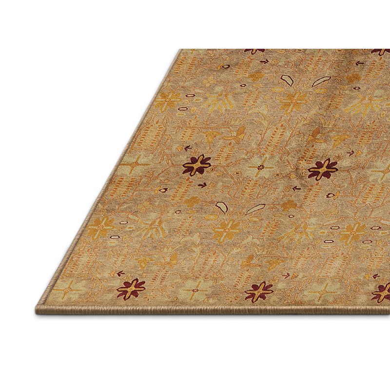 Floral Indoor Rug, Rectangle 7' x 9'