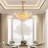 Maecee Crystal Chandelier Light Fixture, Luxury Round Chandeliers High Ceiling for Living Room, Bedroom, Dining Room, Kitchen Island, Entryway-900311510-900311509