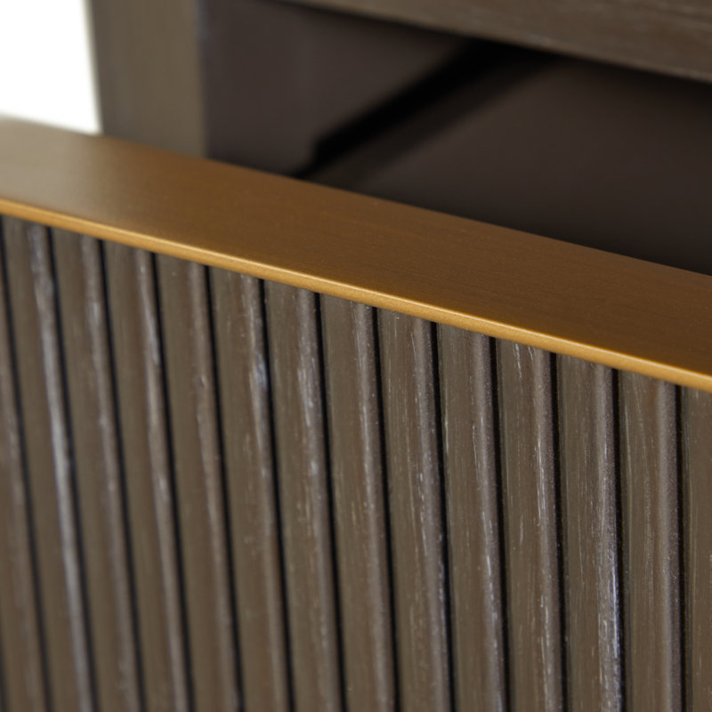 Riggs Chest - Dark, Sesame Black, Stained Brass