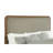 Verona Walnut Upholstered Queen Panel Bed