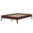 Modern Wooden Platform Bed Frame featuring Wood Slats & Metal Support, Easy Assembly-973815411