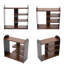 Organisateur de rangement pratique avec tablettes ouvertes, assemblage facile et autoportant