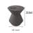 Magnesium Oxide Patio Table - 18.1"H Faux Accent Side Decorative 18.1" H For Outdoor Enjoyment